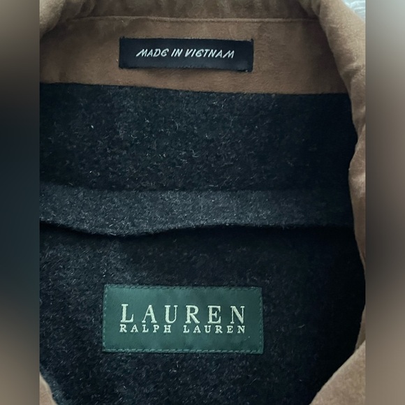 Ralph Lauren Trench Overcoat Men's Jacket Size 44 Long Removable Wool Liner - Picture 5 of 7